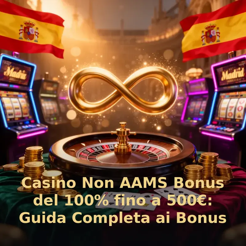 Casino Non AAMS Bonus del 100% fino a 500€: Guida Completa ai Bonus
